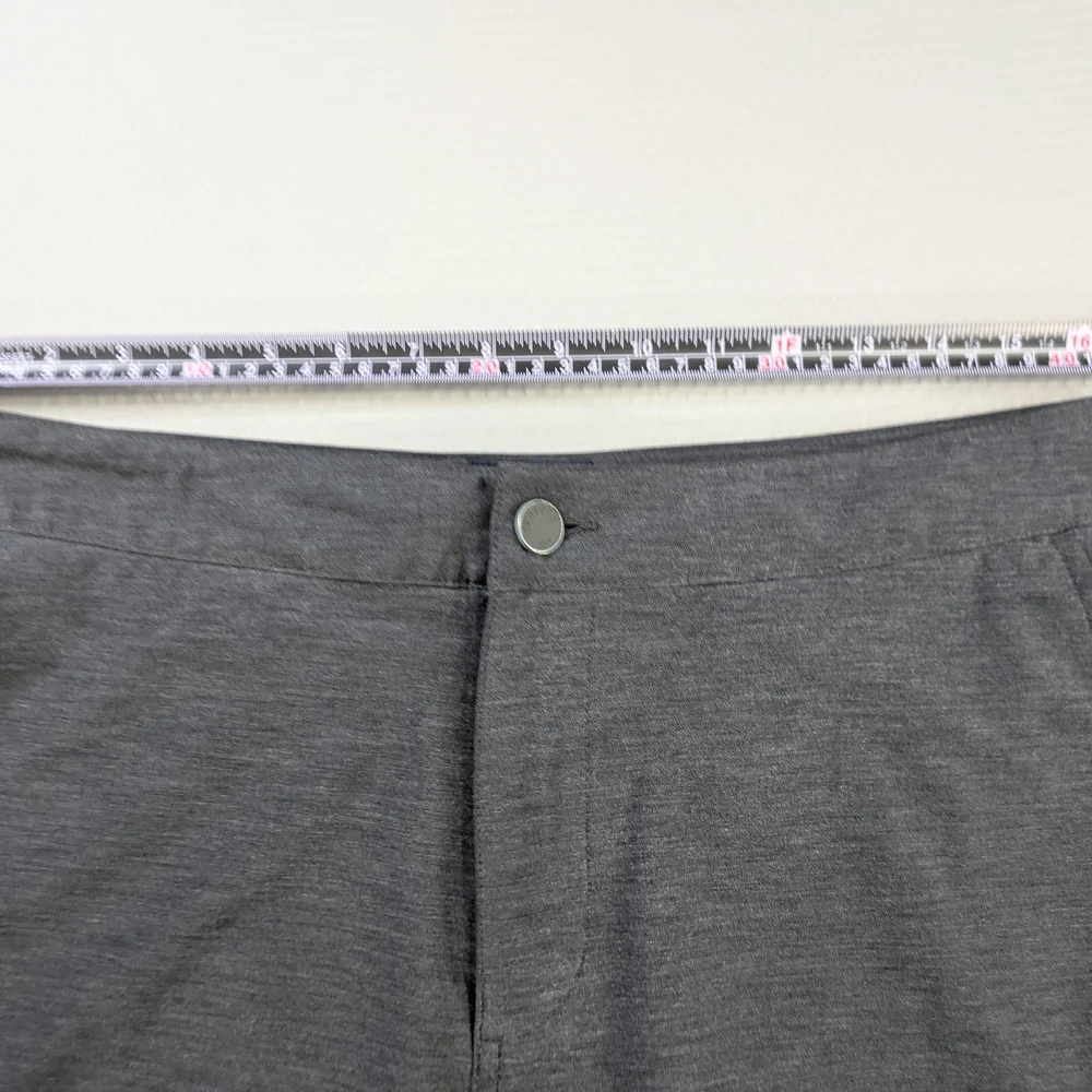 Faherty Mens All Day Shorts Size 33 Gray Chino Casual Golf Business Travel